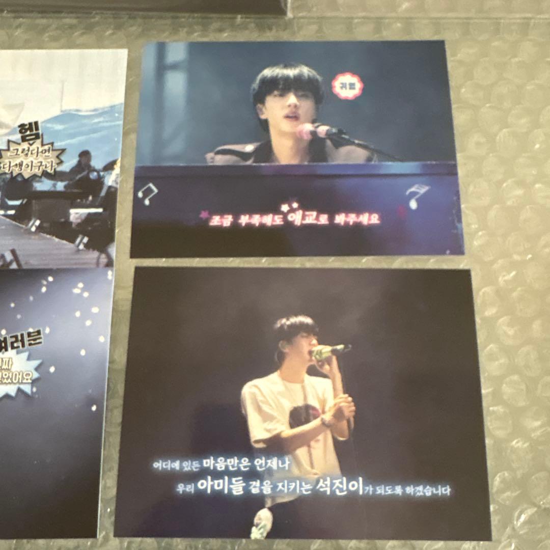 RUNSEOKJIN_EP.TOUR in GOYANG JIN フォトカード - メルカリ