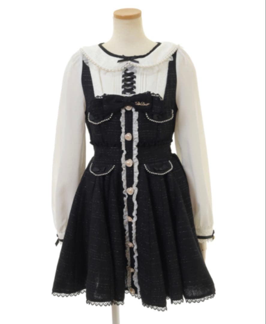 ♡LIZLISA リボンツイードサーキュラーワンピース♡ リボンツイードサーキュラーワンピース ｜ LIZ LISA（リズリサ）公式