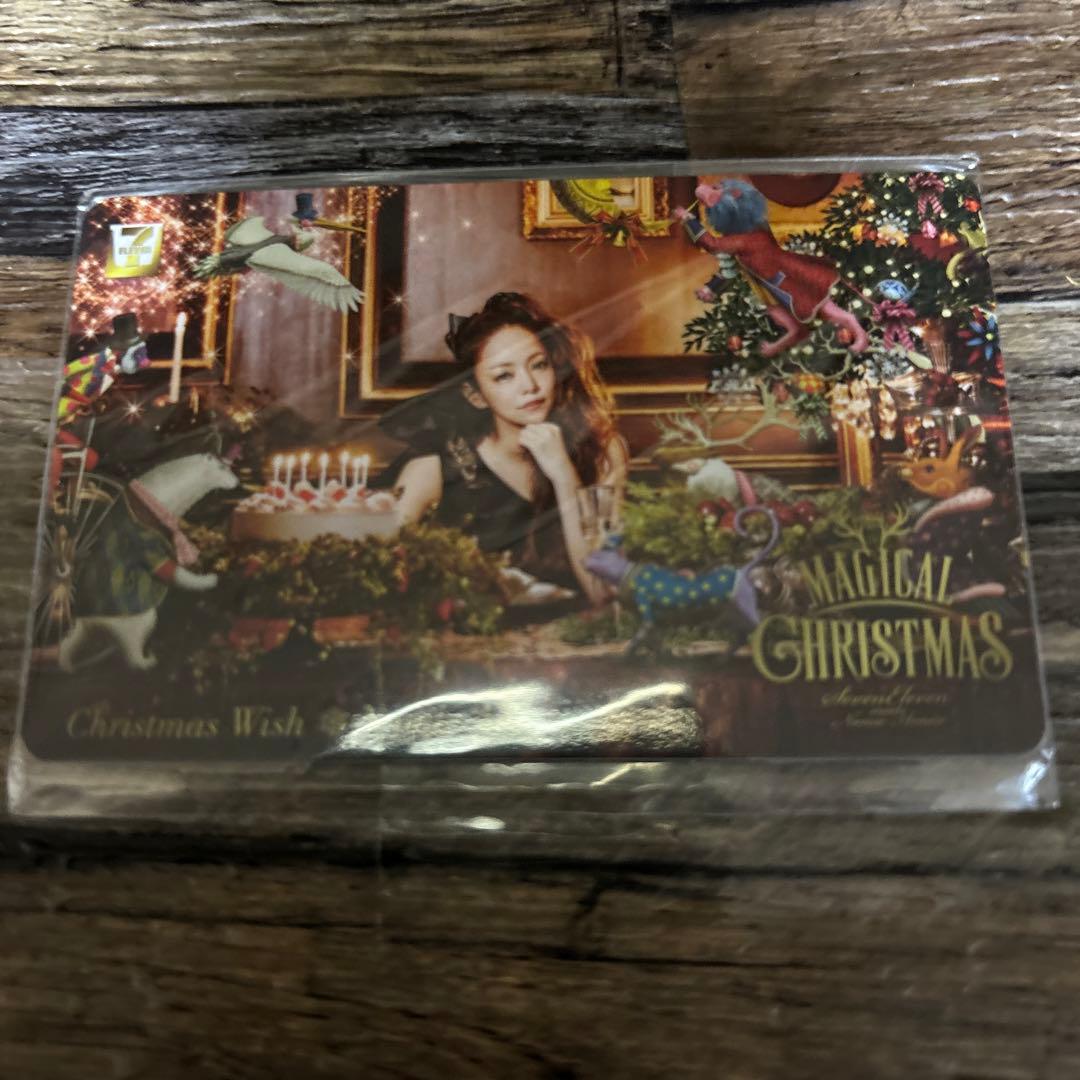 新品未開封】安室奈美恵セブンイレブンChristmas wish カード - メルカリ
