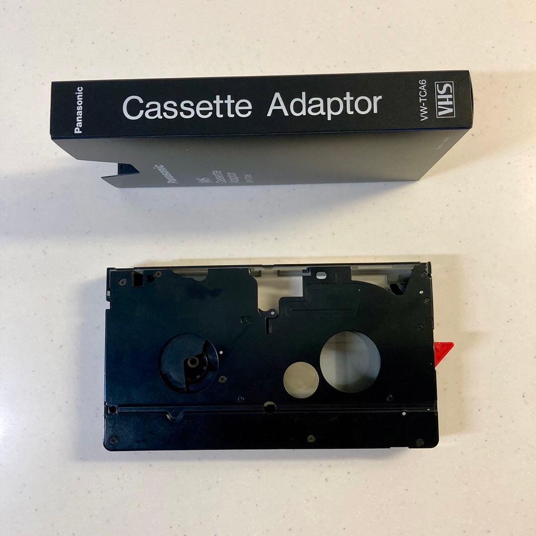 Panasonic VHSカセットアダプター VW-TCA6 - メルカリ