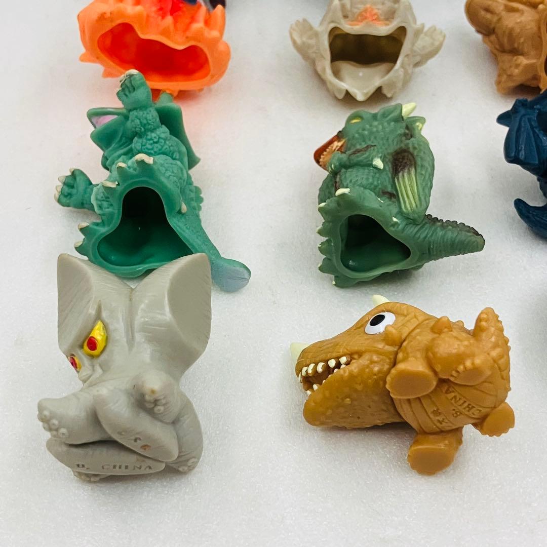 当時物／レア ガメラ 怪獣 指人形 15個 まとめセット 怪獣 - メルカリ