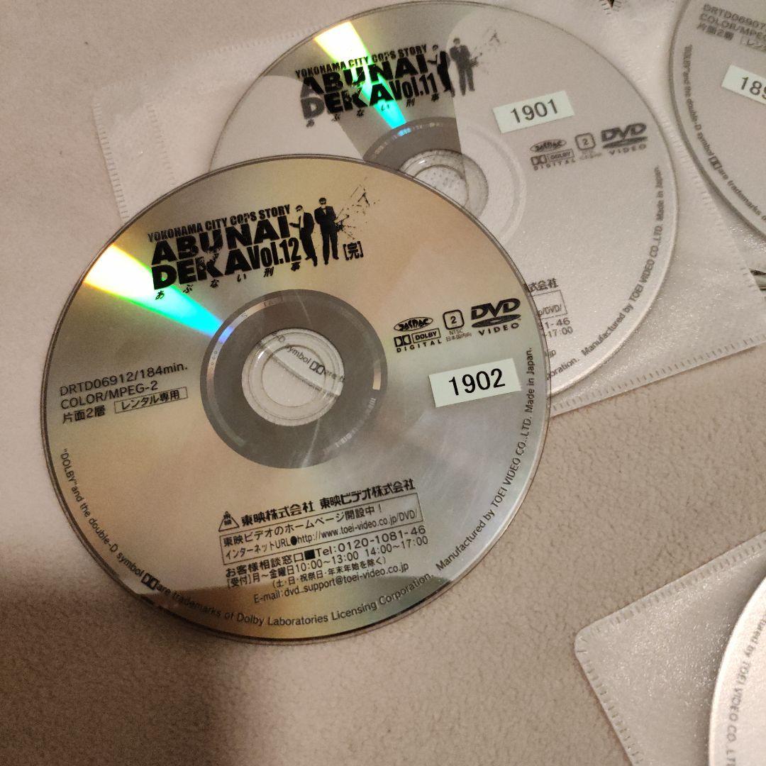 あぶない刑事 Vol.1-12　11枚セット3巻欠品