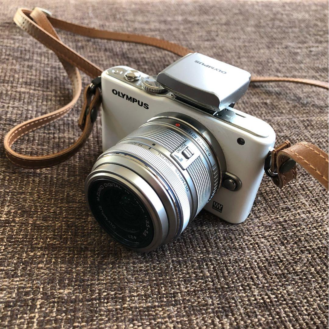 【値下げ】OLYMPUS☆PEN Lite☆E-PL3☆デジタル一眼レフカメラ OLYMPUS PEN オリンパス ミラーレス Lite E-PL3 レンズキット ホワイト