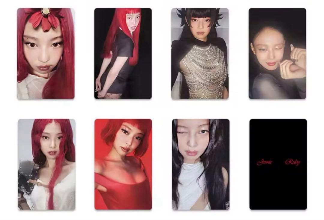 blackpink ジェニ jennie ruby トレカ セット - メルカリ