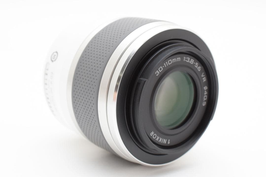 新品級 ニコン 1 30-110mm f3.8-5.6 VR ホワイト M805