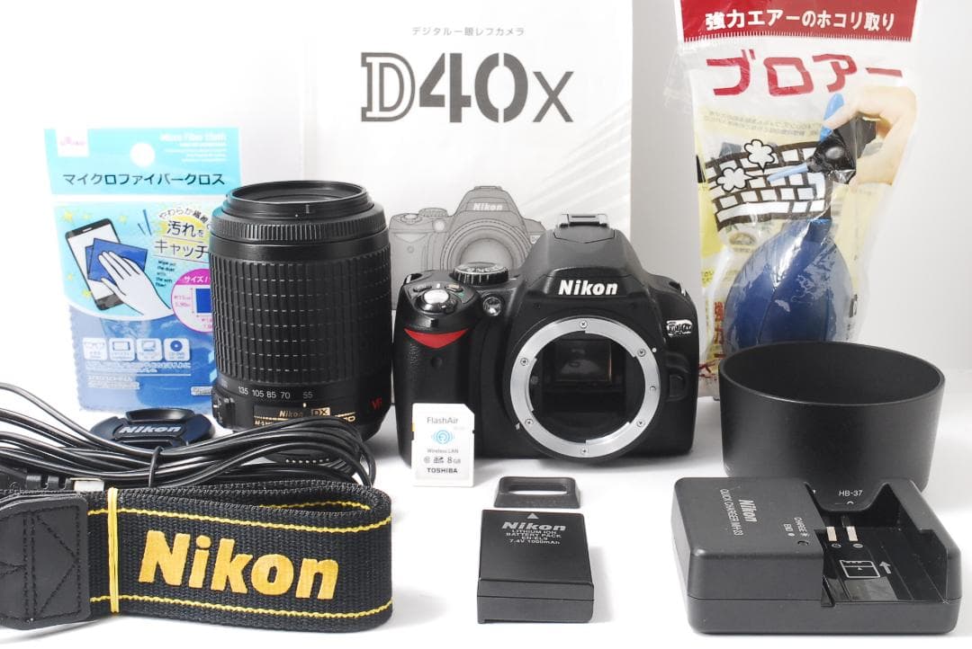 ❤小さい軽い簡単綺麗❤Nikon D40x❤届いてすぐ使える❤初心者お勧め