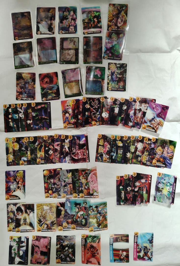 ドラゴンボール 森永ウエハースカード 3D17枚＋N62枚 まとめ売り 79枚 森永ドラゴンボールカード ウエハース まとめ売り89枚 - メルカリ