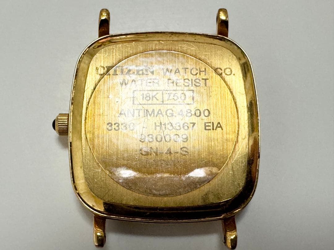 時計 CITIZEN EXCEED 3330-H13367 18K/750 11.2g