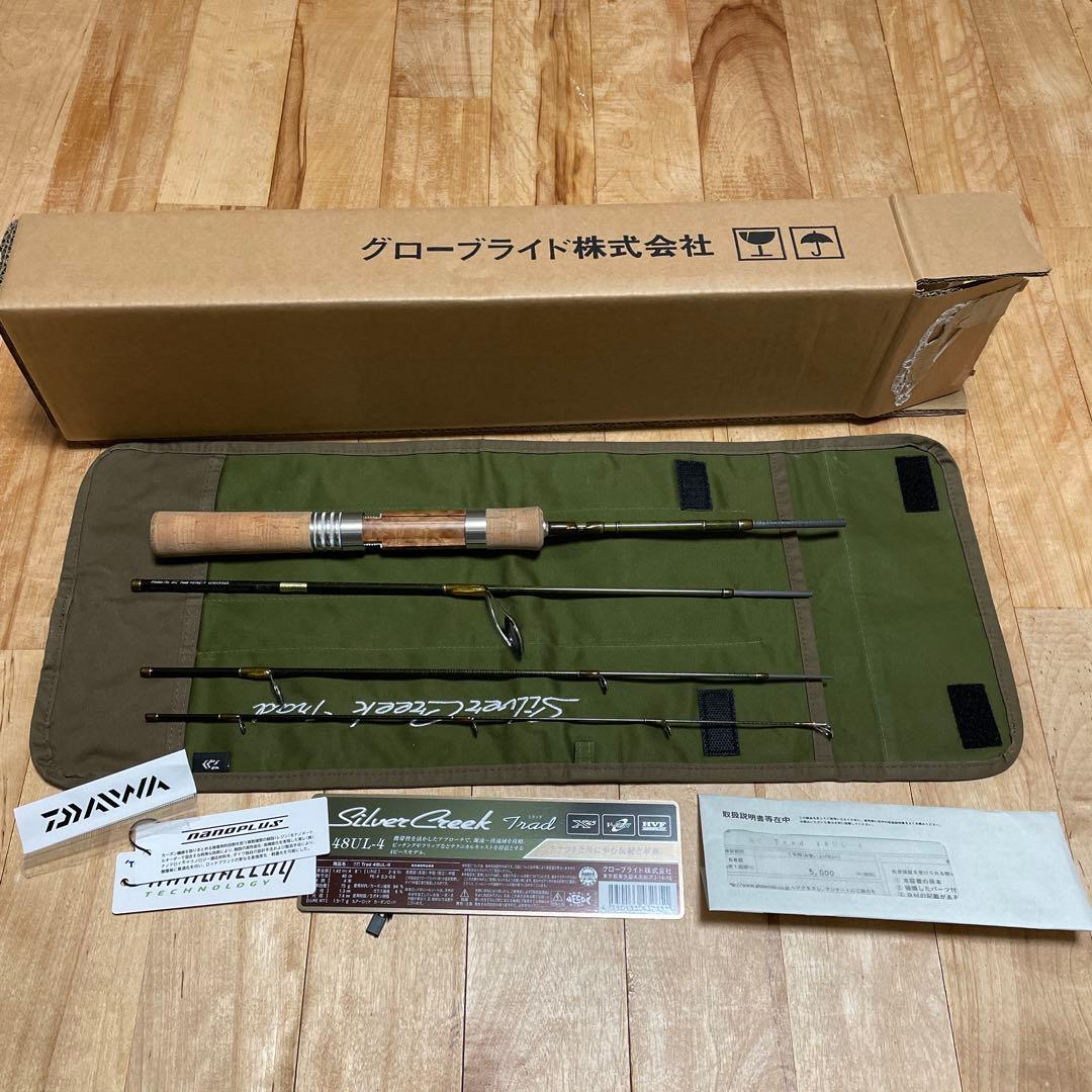 シルバークリーク トラッド 48UL-4 スピニング 4ピース ダイワ トラウトロッド シルバークリーク トラッド 48UL-4(スピニング