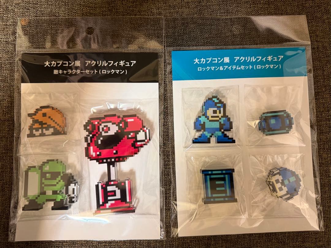 大カプコン展　ロックマン　アクリルフィギュア　セット 大カプコン展 限定 アクリルフィギュア ロックマン 4種セット - メルカリ