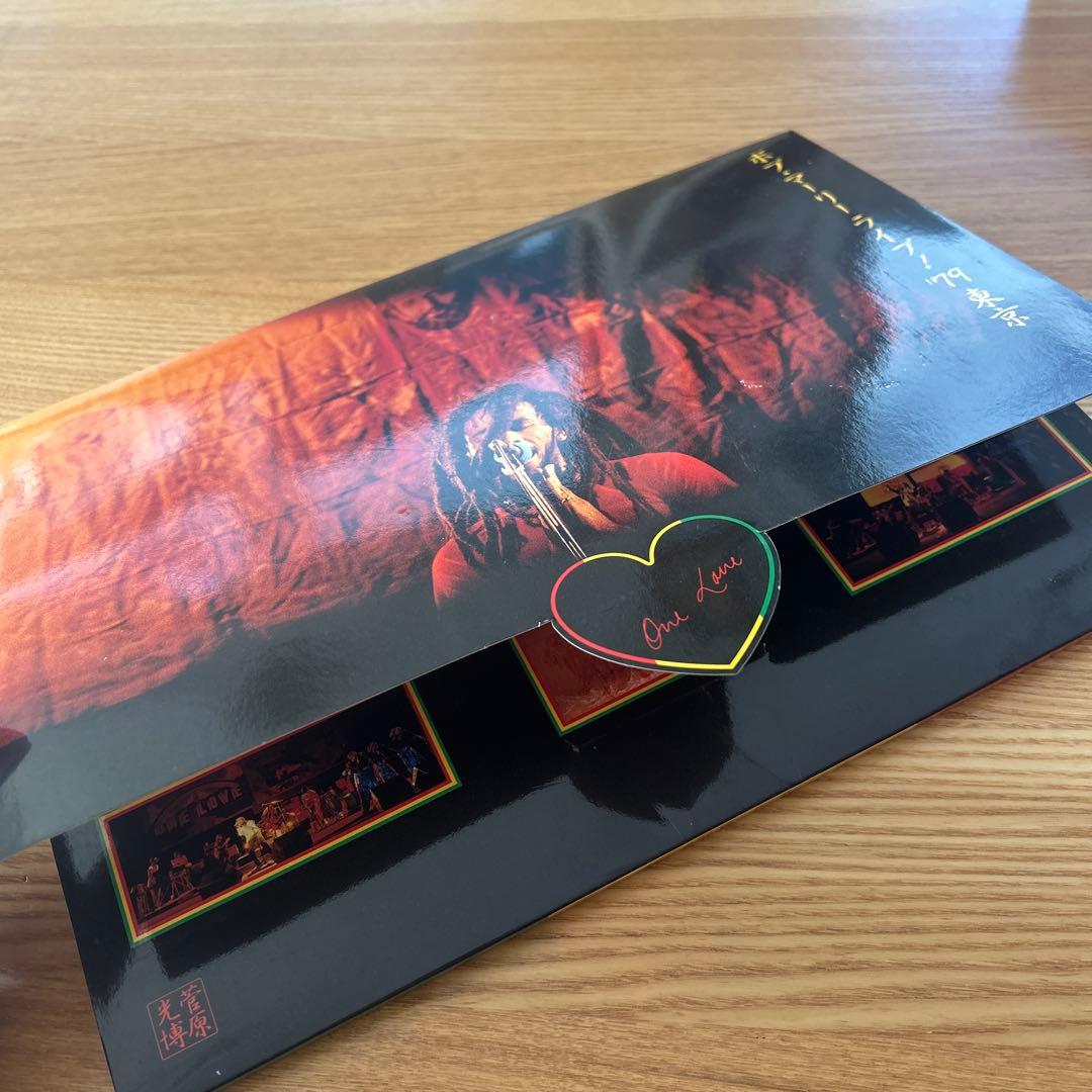 \"美品\" BOB MARLEY LIVE! 写真集