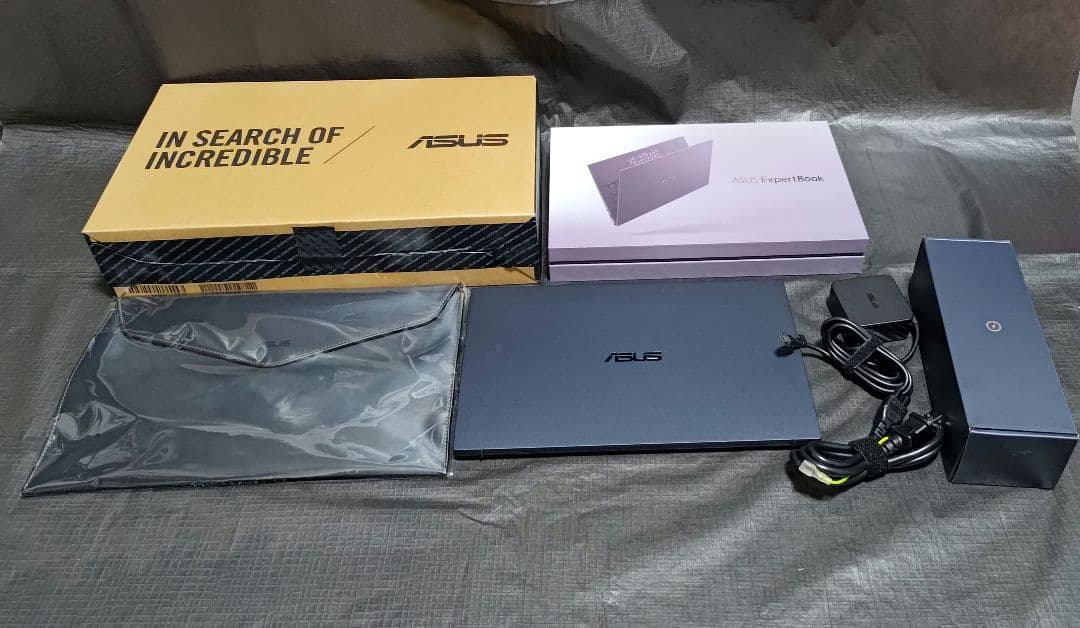 （ジャンク）ASUSノートパソコンExpertBook B9 SSDなし ASUS、870g/995gで厚さ14.9mmの14型スリムノートPC「ExpertBook B9