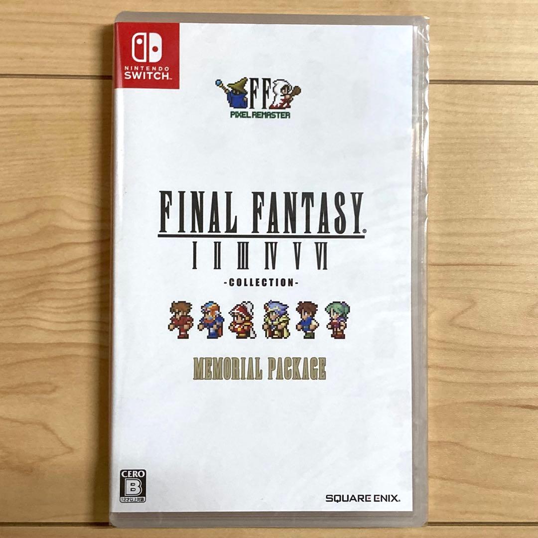 【新品】ファイナルファンタジー I-VI コレクション メモリアルパッケージ Nintendo Switch)ファイナルファンタジーI-VI コレクション メモリアル