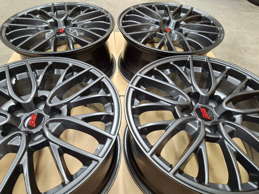 【極上品】スバル WRX STI 純正 18インチ 8.5J ホイール 4本