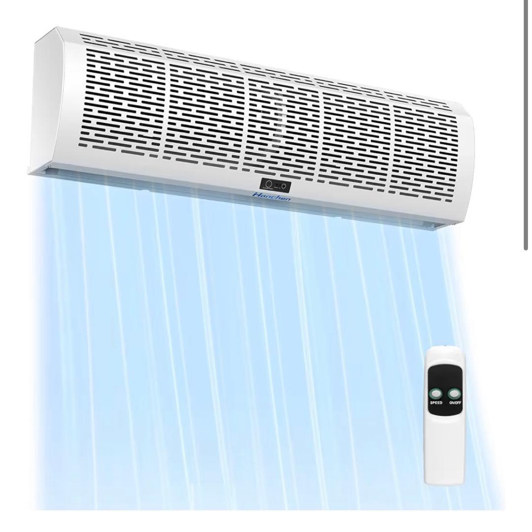 Hanchen エアーカーテン 換気扇 サーキュレーター 2000m²/h Amazon.co.jp: Hanchen エアーカーテン 換気扇 サーキュレーター