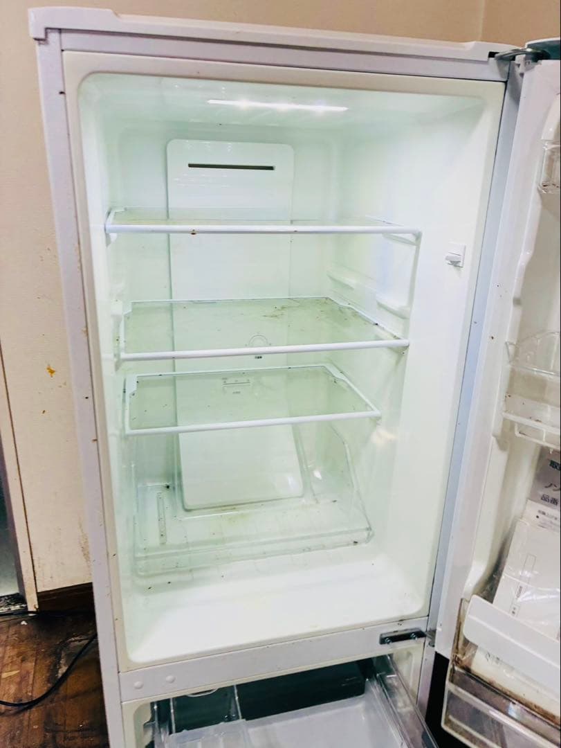 福岡発 ヤマダホールディングス ノンフロン冷凍冷蔵 156L 2ドア 2021式