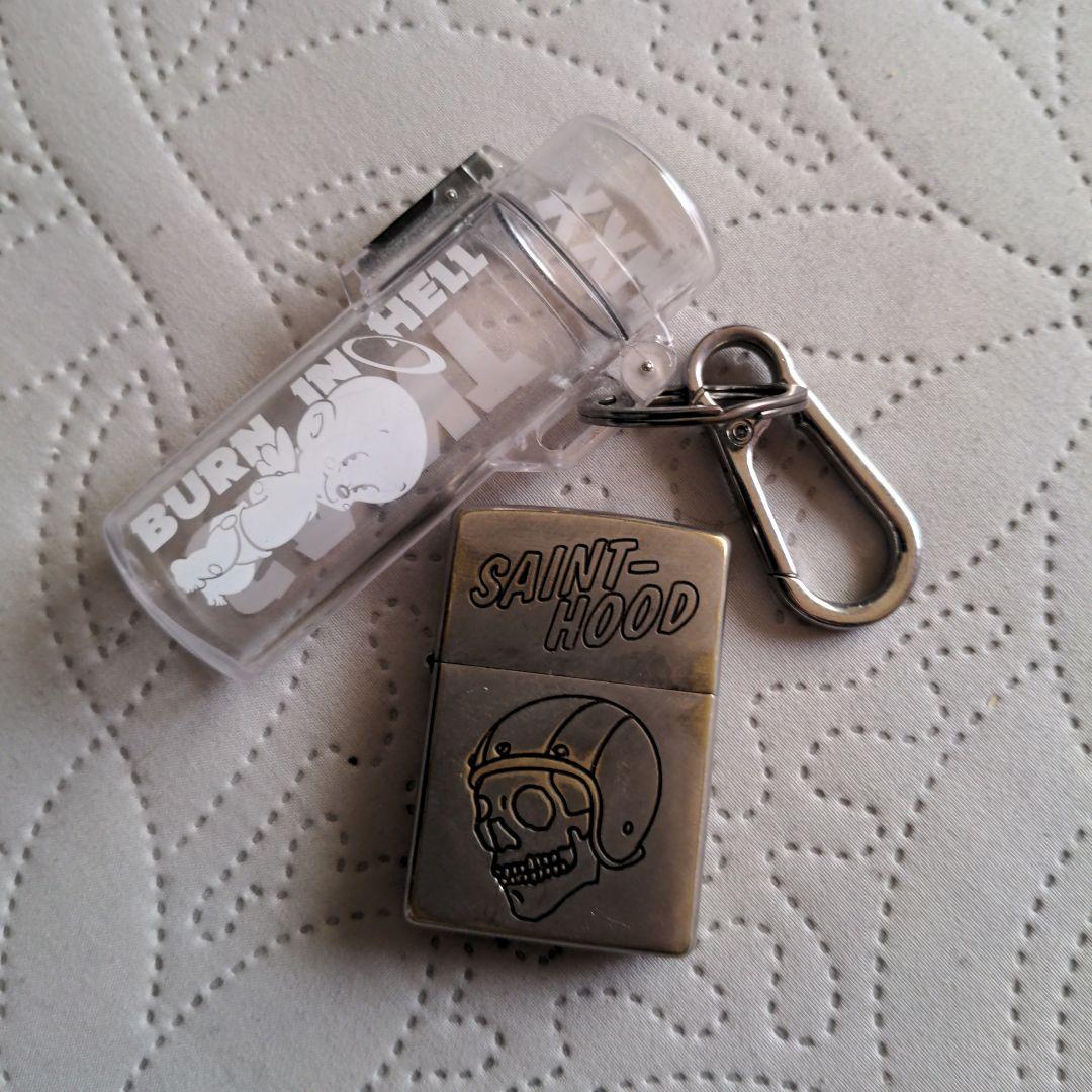 最終値下げ。セントマイケルジッポ＆ライターケース 国内買付】SAINT Mxxxxxx NEIGHBORHOOD セントマイケル ジッポ (Saint