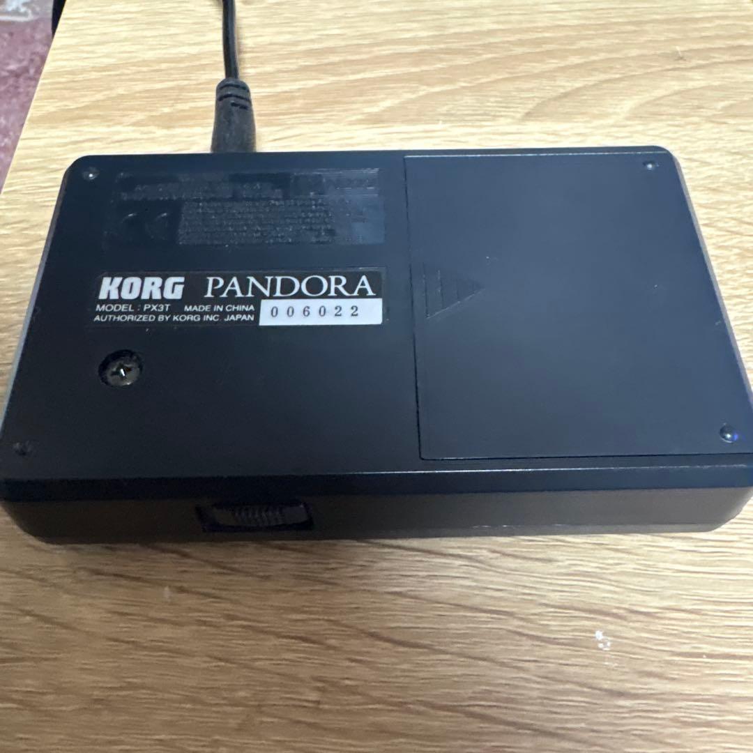 マルチエフェクターKORG PANDRA PX3T ACアダプター付き - メルカリ