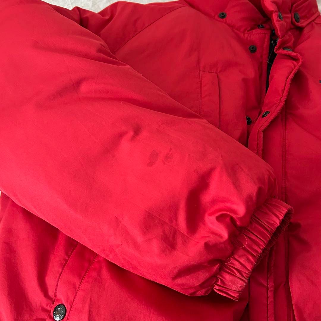 h*k様 90s polo sport ポロスポーツ 赤 レッド ダウンジャケッ - メルカリ