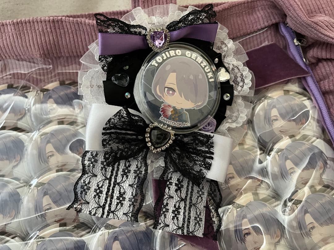 弦月藤士郎 にじさんじ 痛バッグ 缶バッジ - メルカリ