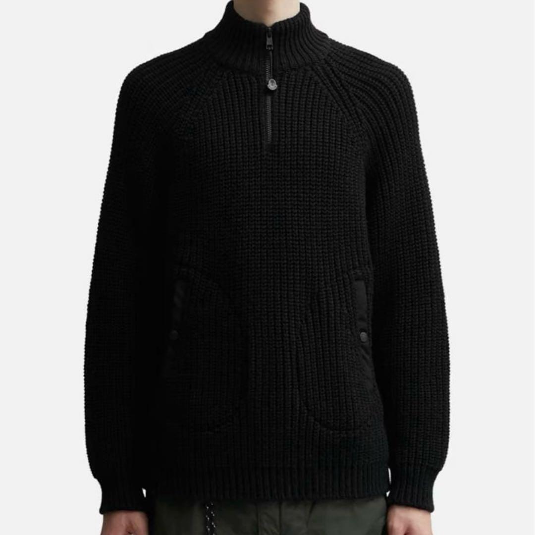 値下げ モンクレール ファレルウィリアムス ニット ダウン パーカー