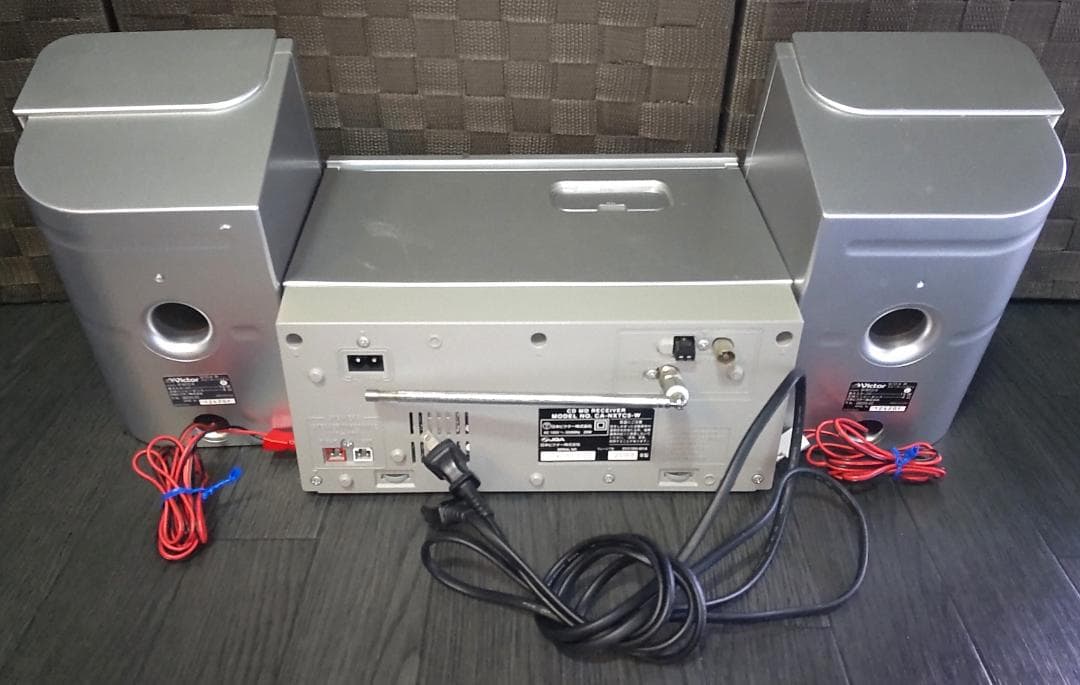 ビクターVictor コンポ NX-TC5-W（CA-NXTC5ーW）CD MD - メルカリ