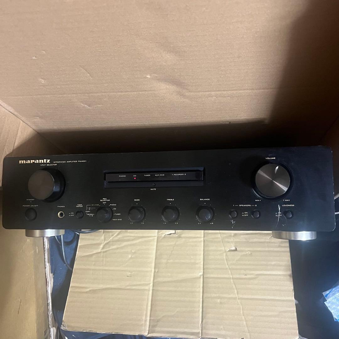 marantz PM4001 プリメインアンプ ブラック Marantz（マランツ） Marantz PM4001 プリメインアンプ -e338