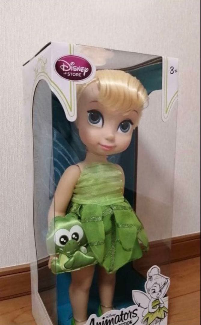 Disney ディズニー ぬいぐるみ アニメータードール ティンカーベル チップ