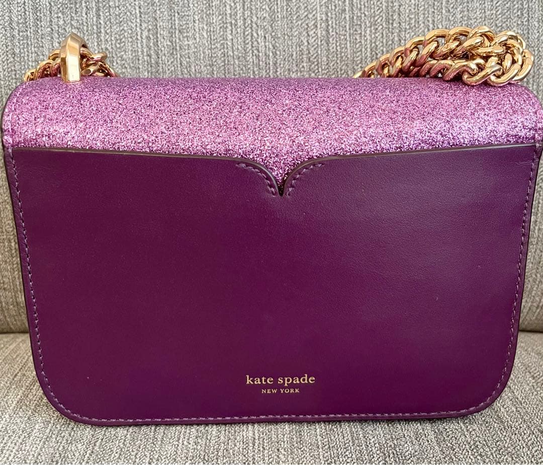 ケイトスペイド ニコラツイストロックショルダーバッグ ピンク