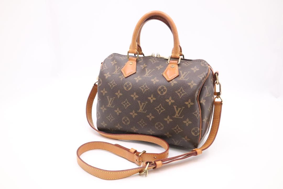 あんしん鑑定】LV ルイヴィトン スピーディ 25 バンドリエール