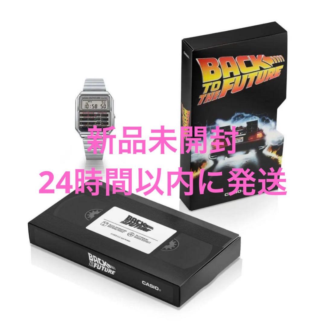 新品未使用CASIO バックトゥザフューチャー コラボレーション限定 CASIO CALCULATOR「CA-500WEBF-1AJR」×『バック・トゥ・ザ