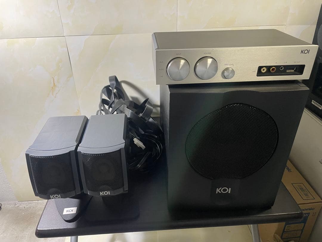 KOI スピーカーセット Yahoo!オークション -「koi tiger」(オーディオ機器) の落札相場・落札価格