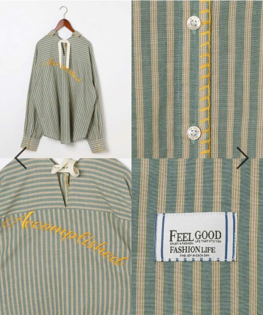 □タグ付□Niko and…[be with M] Misayoシアストシャツ□ - メルカリ