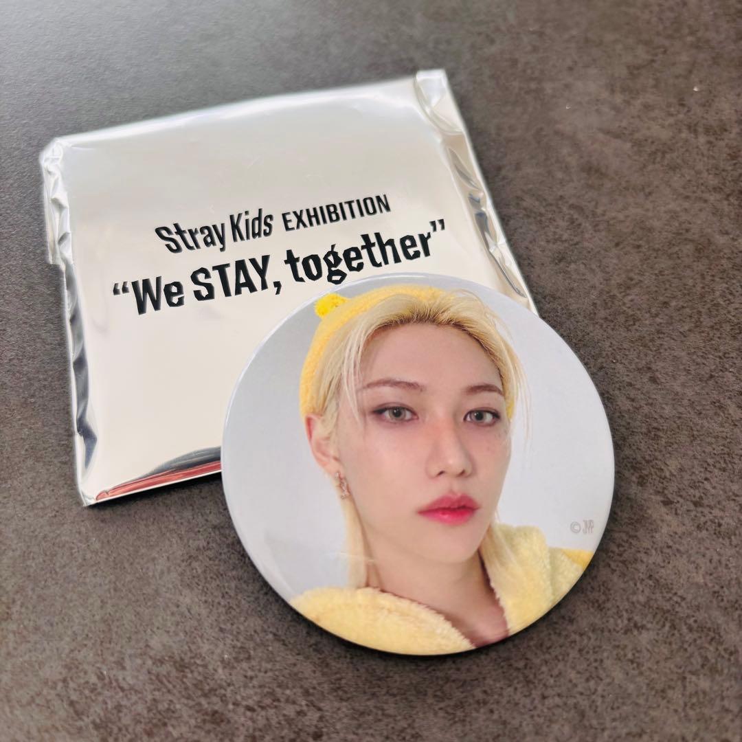 新品／Stray Kids 缶バッジ 展示会 グッズ フィリックス スキズ 限定