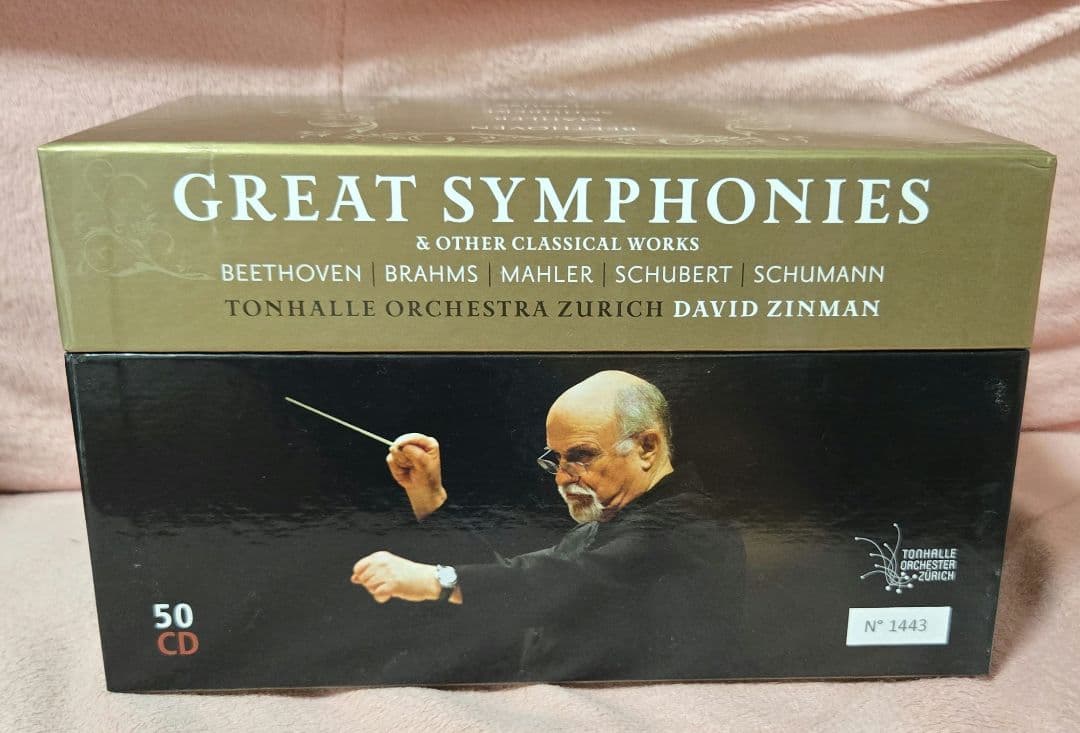 最終値 廃盤 ジンマン&チューリヒ・トーンハレ管 録音集 完全生産限定