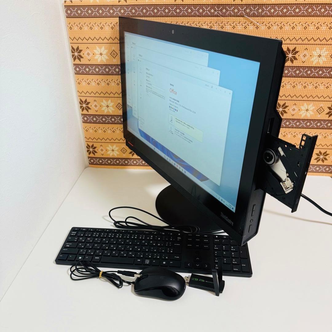 Y616 LENOVOデスクトップi5メモリ8G第7世代Win11オフィス付きの通販は