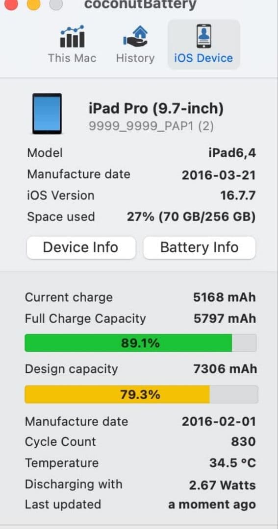 訳あり-iPad Pro 9.7in Wi-Fi+Cellular 256GB