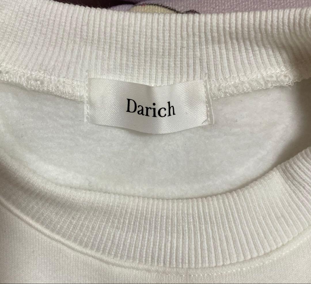 Darich DDロゴビジュースウェットプルオーバー ホワイト - メルカリ