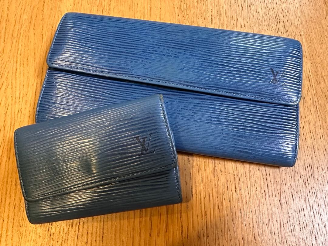 お値下げ】ルイヴィトン エピ ブルー 長財布 キーケースのセット
