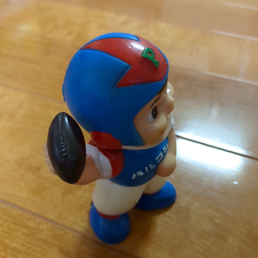 大成建設 パルコン坊や ラグビー ソフビ貯金箱(絶版/未使用/非売品