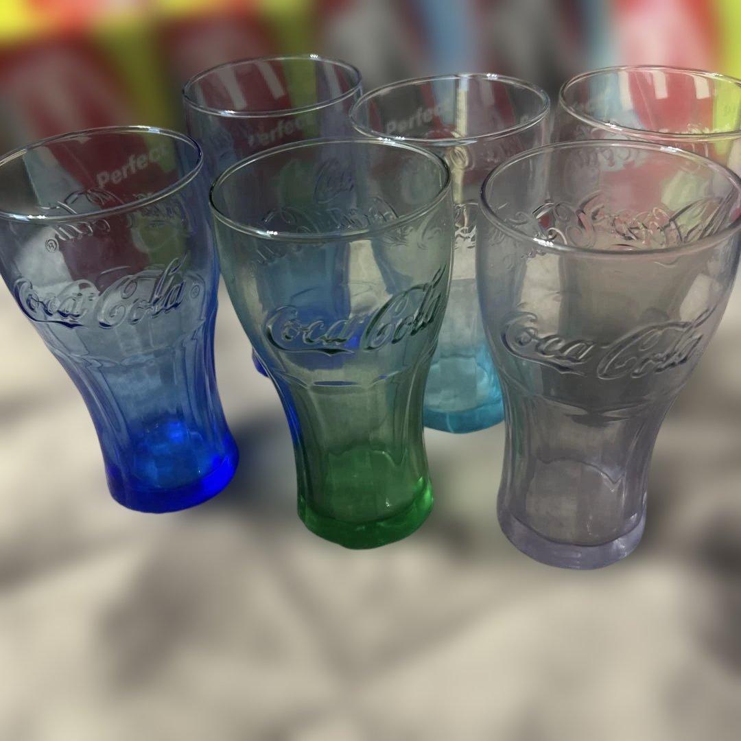 新品未使用】マクドナルド × コカ・コーラ コラボグラス 5個セット