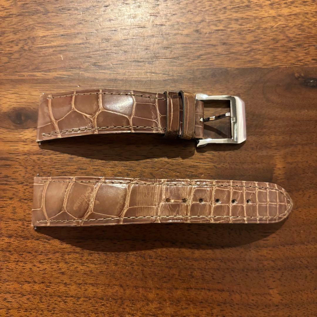 限定】カミーユフォルネ 時計用ベルト アリゲーター 20-16 - メルカリ