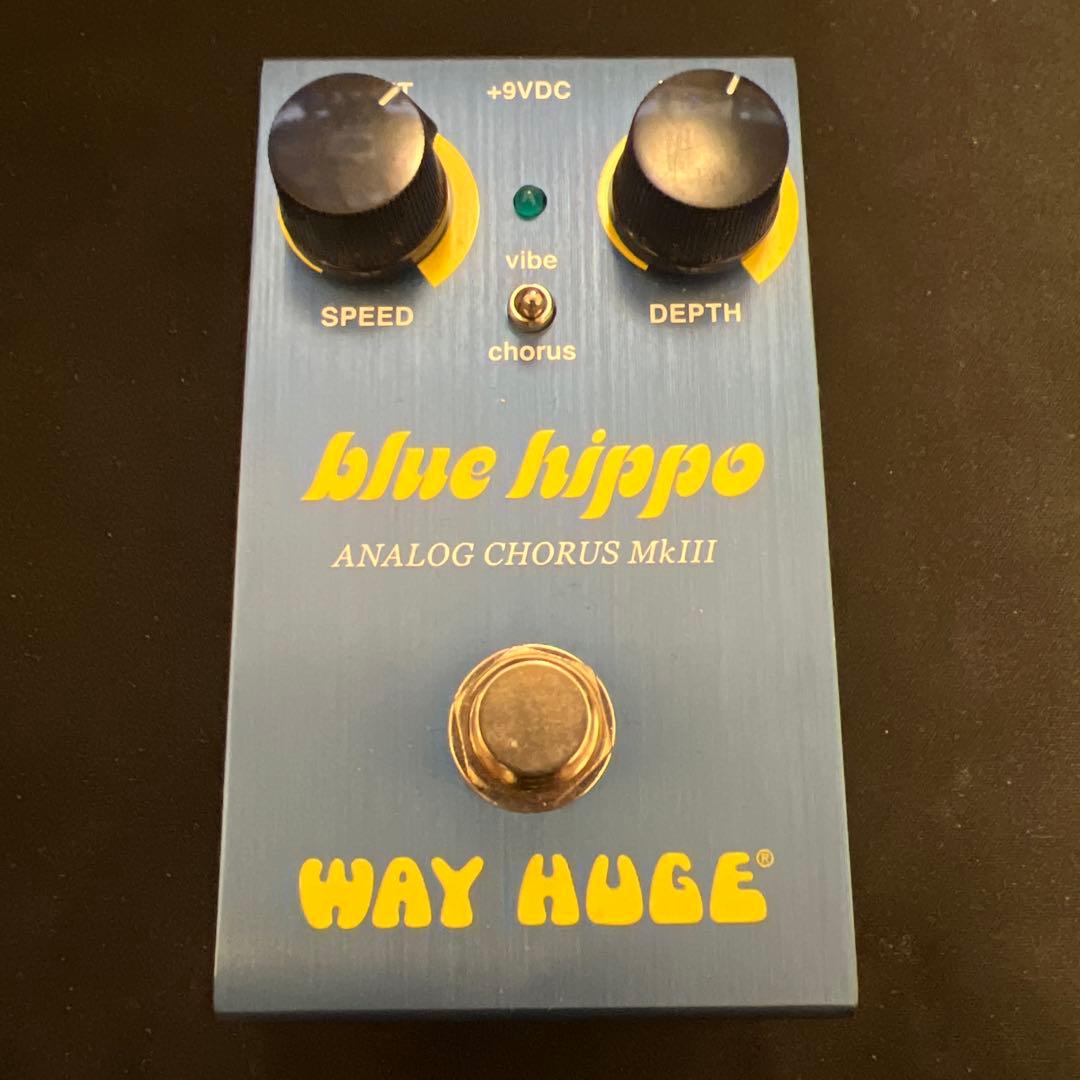 (値下げ) WAY HUGE blue hippo ANALOG CHORUS 572f8aaf2b787f9bfcaef75387edd5
