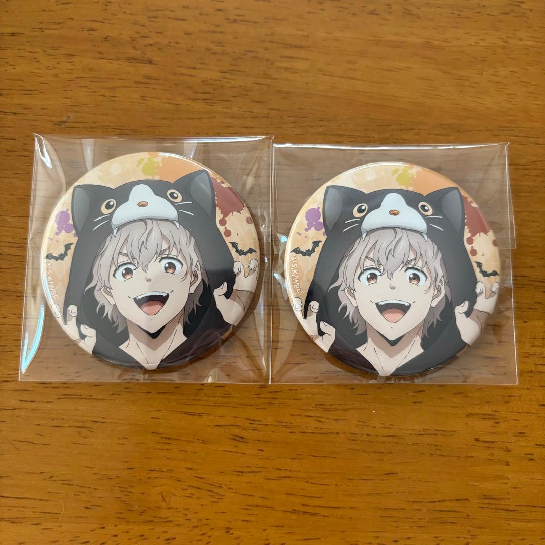 ウィンドブレイカー ウィンブレ ハロウィンまつり 缶バッジ 兎耳山丁子