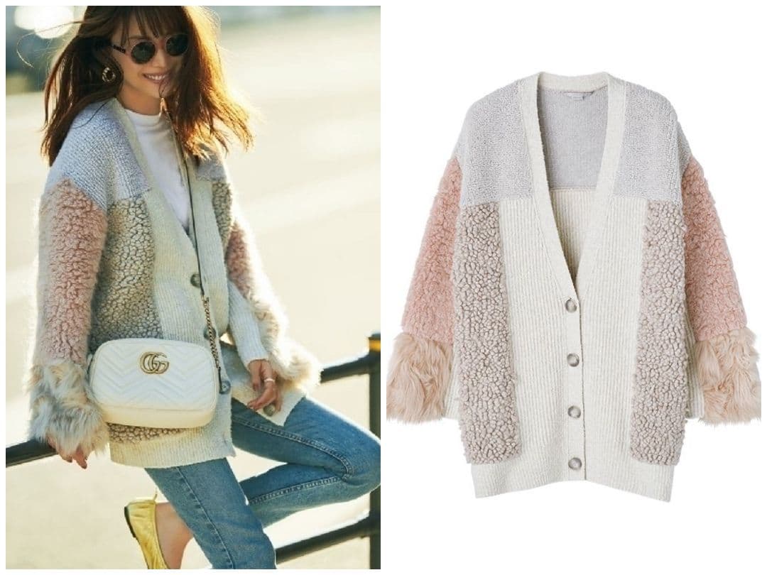 ステラマッカートニー ファー フリー カーディガン/神崎恵 34 - メルカリ