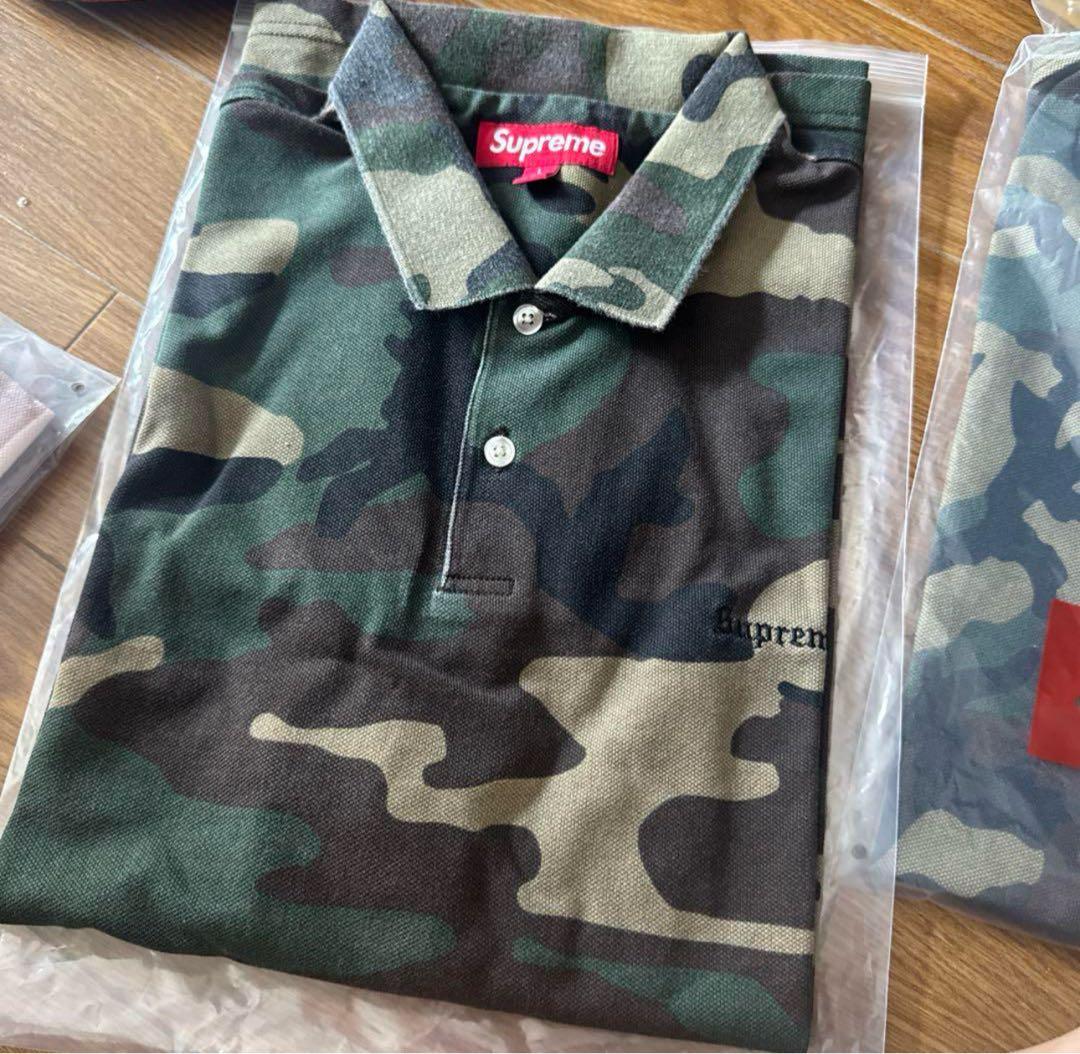 Supreme Washed Camo Polo 