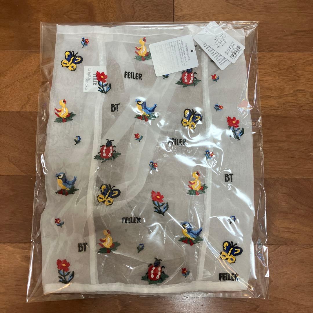 新品未使用☆FEILER×brigitte tanaka☆ホワイト LILI et NENE BRIGITTE TANAKA（ブリジット タナカ） BRIGITTE TANAKA