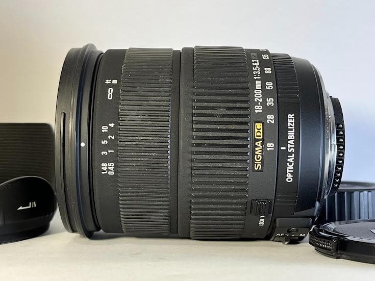 ★極上★シグマ 18-200mm F3.5-6.3 DC OS HSM ニコンＦ