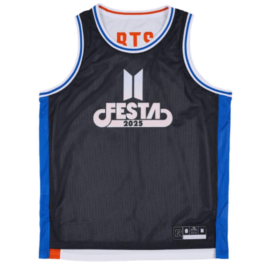 即日発送 BTS FESTA 2025 リバーシブルバスケットボールユニフォーム