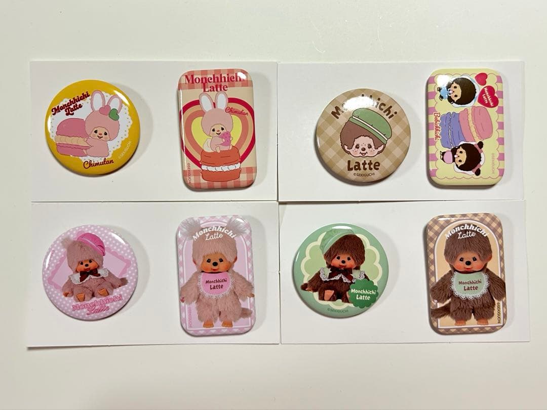 モンチッチ エンタメくじ 缶バッジ コンプリート - メルカリ